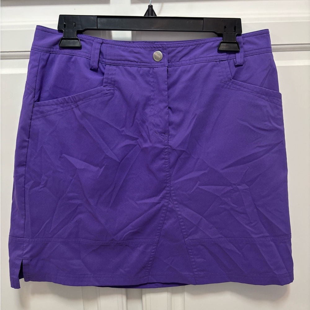 N’vo By Lanctot Purple Golf Sports Active Athletic Skort Women’s Size 6